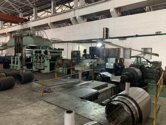 एसी मोटर पावर 480KW सीमेंस पीएलसी के साथ दो स्टैंड कंटीन्यूअस कोल्ड रोलिंग मिल 700 मिमी