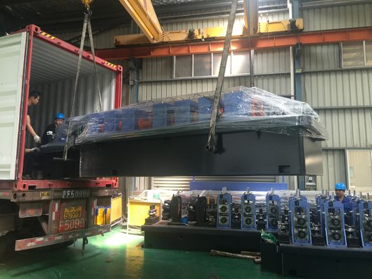 380V 50 हर्ट्ज 60 मीटर / मिनट 114 मिमी उच्च आवृत्ति वेल्डेड पाइप मिल