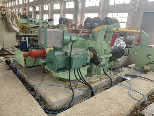 MA- (1 ~ 6) × 1600mm स्टील कॉइल स्लिटिंग लाइन 132KW कॉइल मैक्स 30T स्लिटिंग स्पीड 60-100M / मिनट के साथ