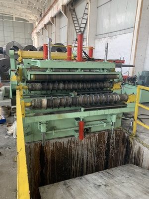 MA- (1 ~ 6) × 1600mm स्टील कॉइल स्लिटिंग लाइन 132KW कॉइल मैक्स 30T स्लिटिंग स्पीड 60-100M / मिनट के साथ