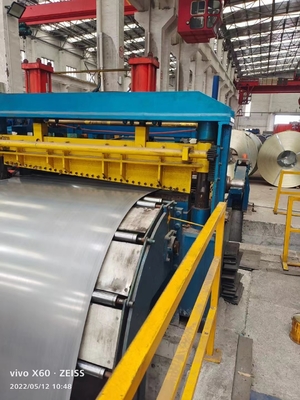 MA-(0.8-2mm)x1300mm HR CR GI PPGI Q195 Q235 Q345 स्लिटिंग प्रोडक्शन लाइन