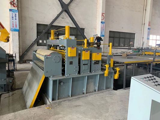 100 मीटर / मिनट Q195 Q235 Q345 स्टील का तार काटने की मशीन: