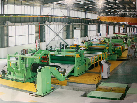 OEM 1-6 मिमी 1500 मिमी धातु पट्टी काटने की मशीन 70 मीटर / मिनट