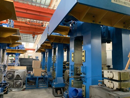 चार स्टैंड 250m / मिनट 4hi कोल्ड रोलिंग मिल कार्बन स्टील