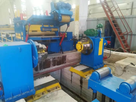 कार्बन प्लेट के लिए 25 मीटर / न्यूनतम 380V धातु कट टू लेंथ लाइन: